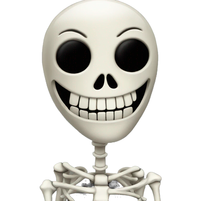 Jack skeleton emoji