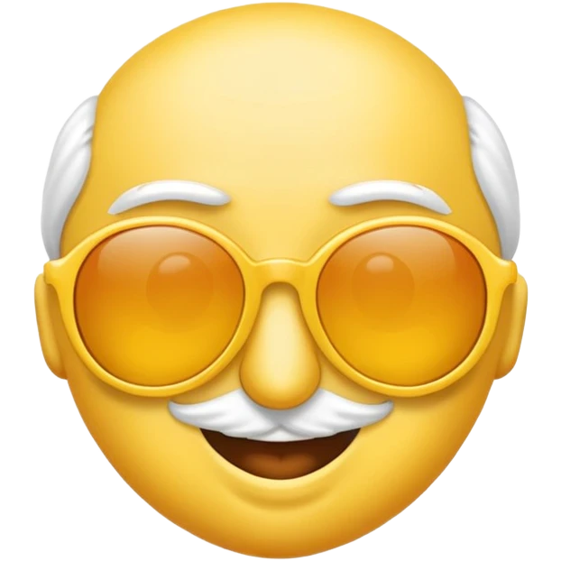 Gülen Güneşlüklü emoji emoji