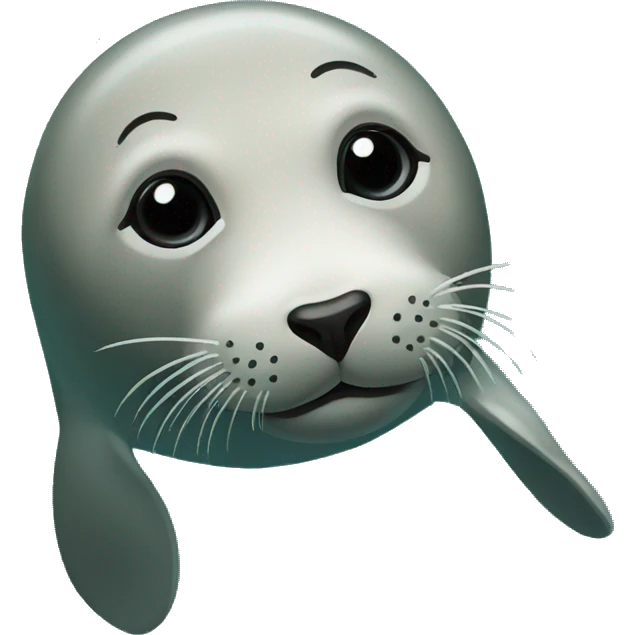Seal in water  emoji