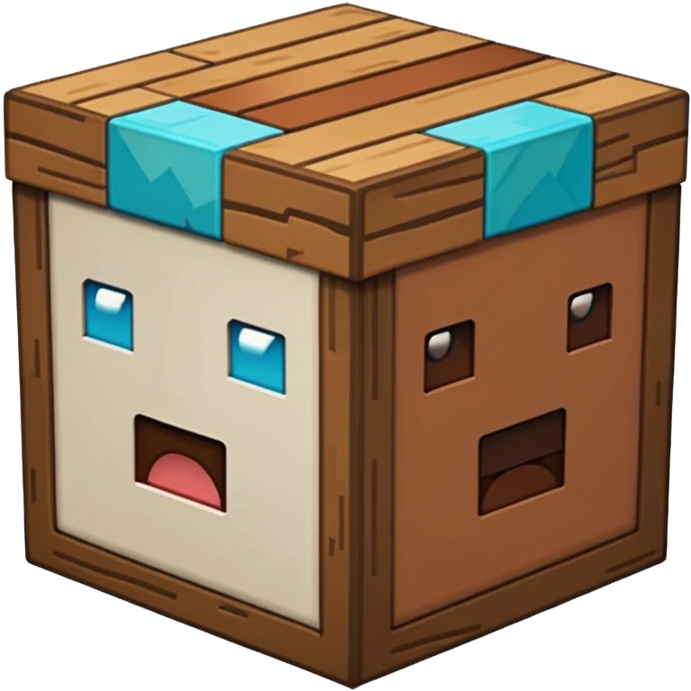 generate minecraft box emoji