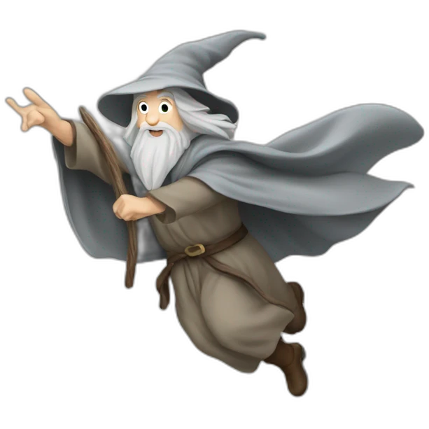 Gandalf volando emoji