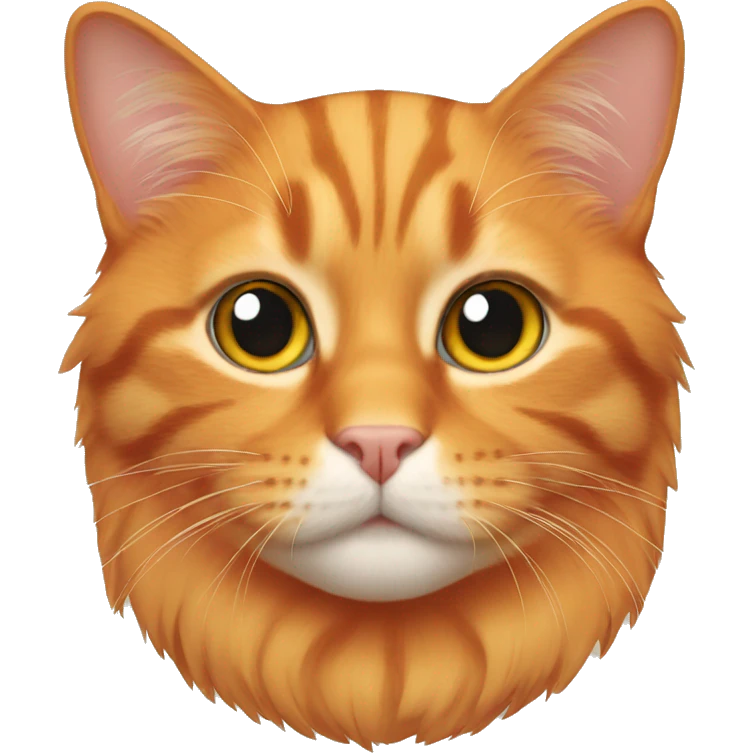 Orange cat  emoji
