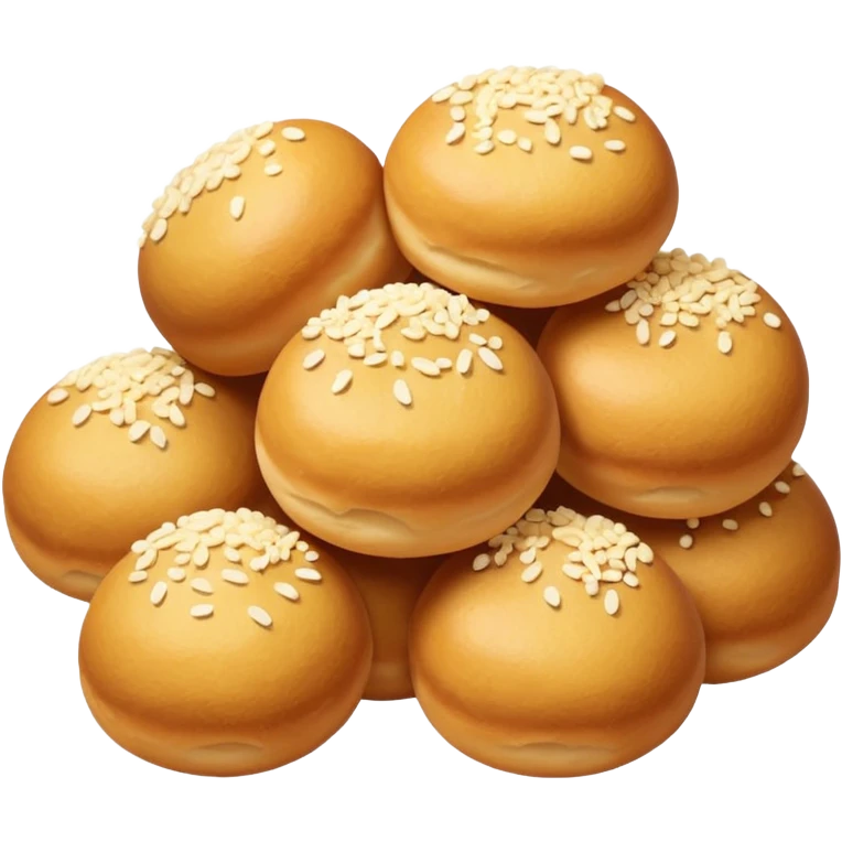 Mini sugar covered dough balls emoji