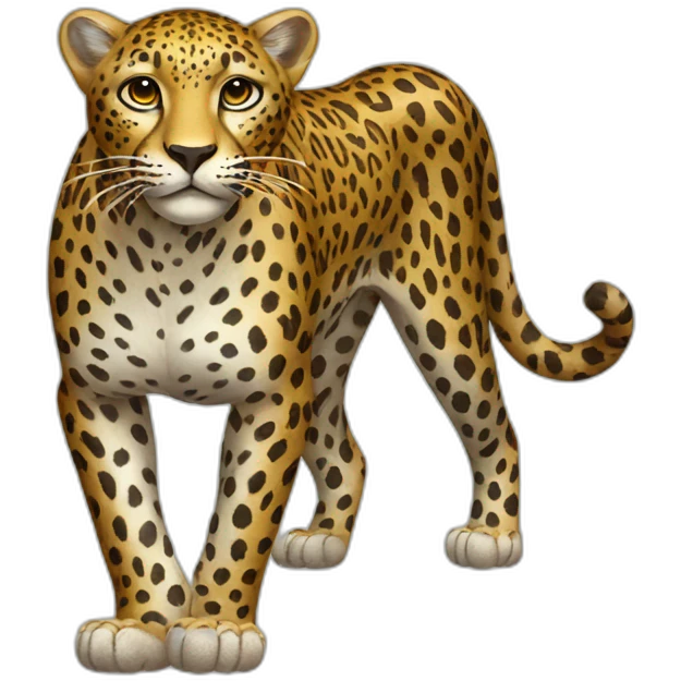 Leopard Full Body emoji