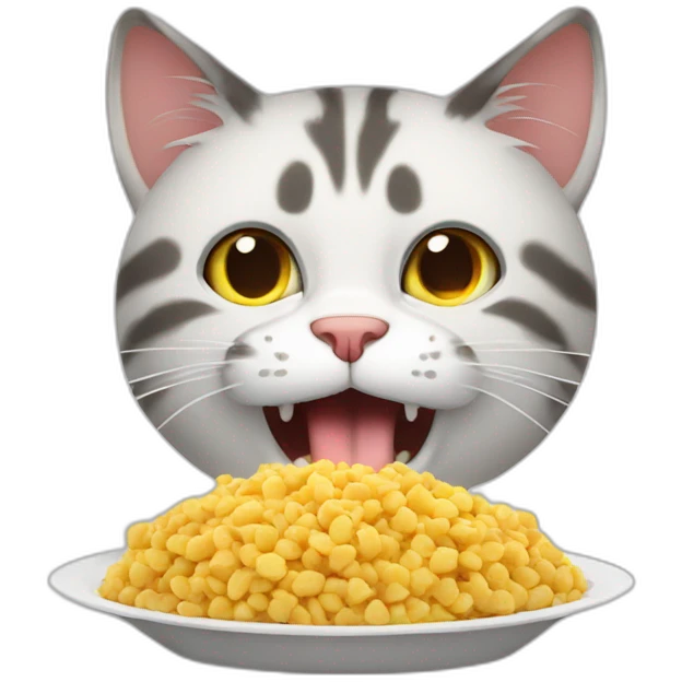 hungry cat emoji