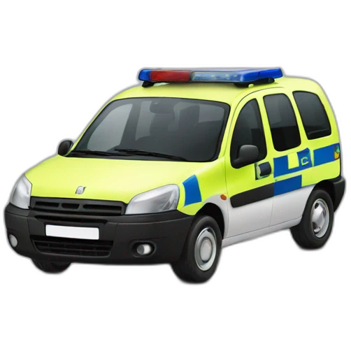 Peugeot-partner police emoji