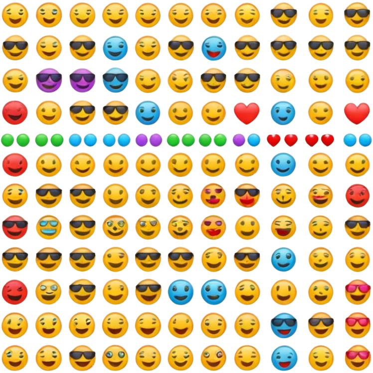 Emojis passend für tiktok emoji