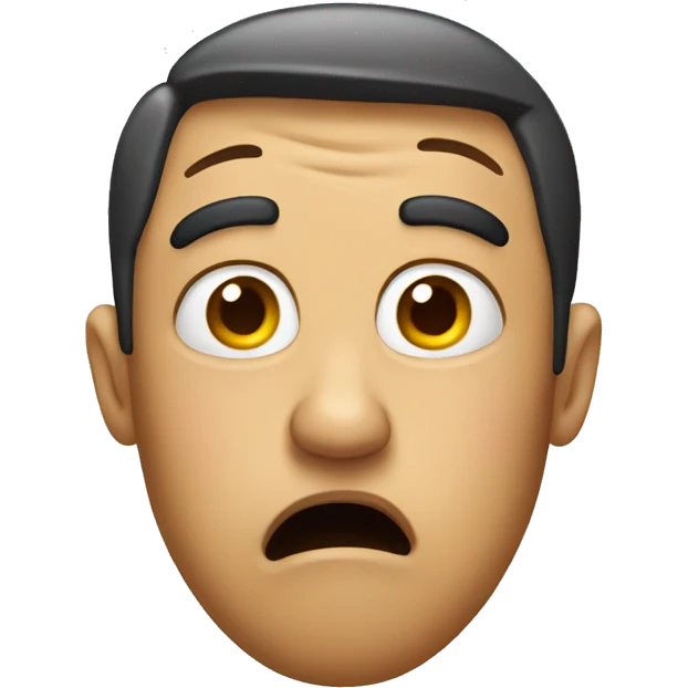 confused shocked emoji emoji