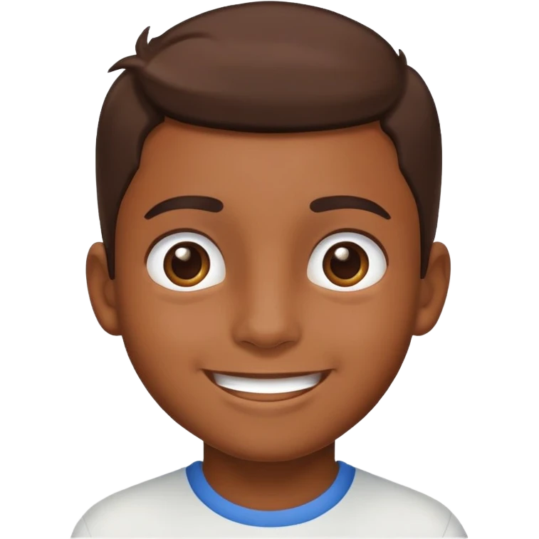 Hot brown boy emoji