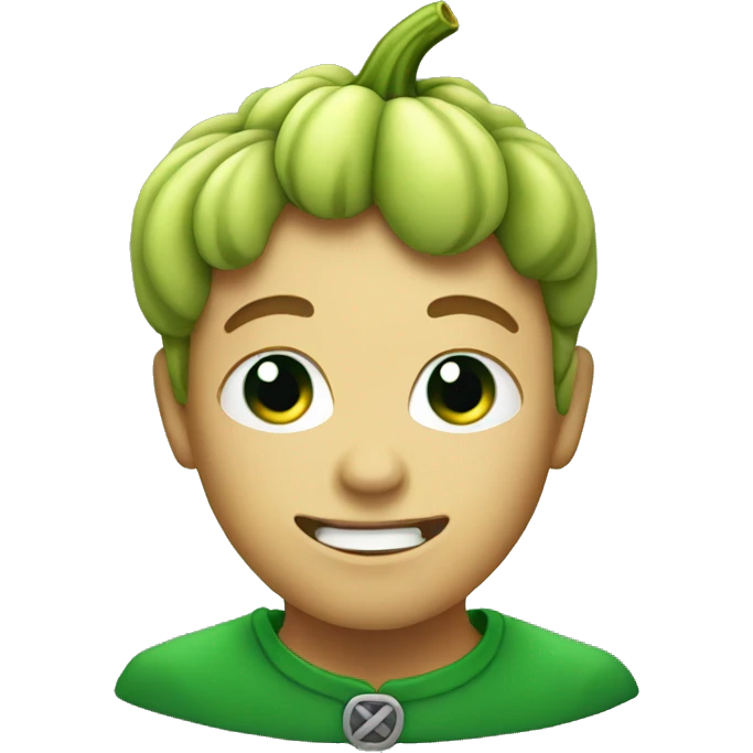 green pumpkin emoji