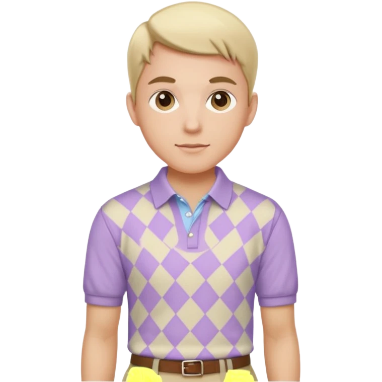 Make me a preppy aesthetic emoji