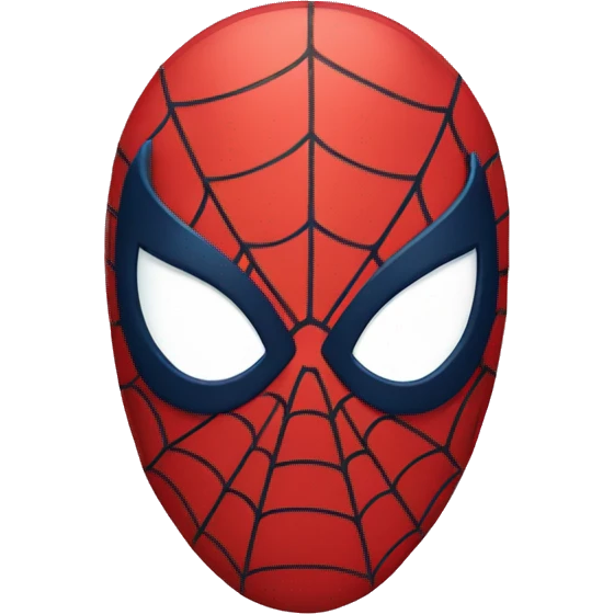 Spiderman mask emoji