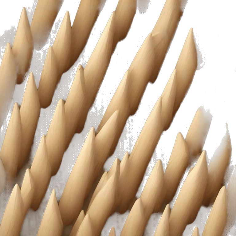 wooden spikes arising from the ground emoji