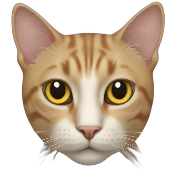 Cat in man emoji