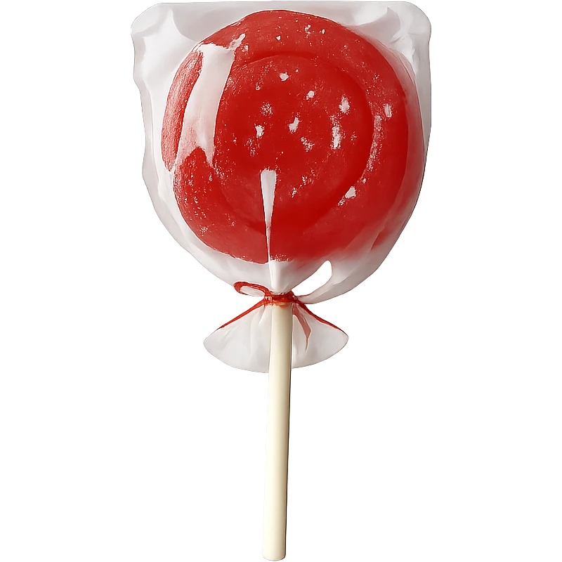 Remove the background, keep the lollipop on a transparent background. emoji