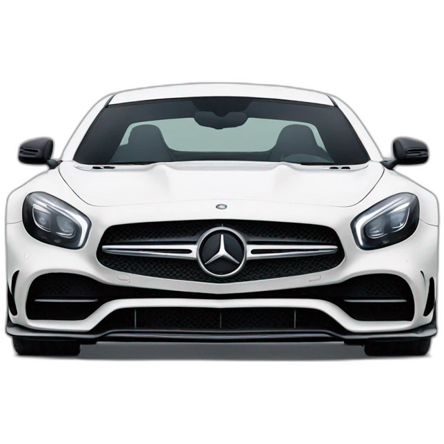mercedes-amg-front-view emoji