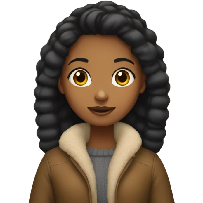 Girl wearing Ugg boots  emoji