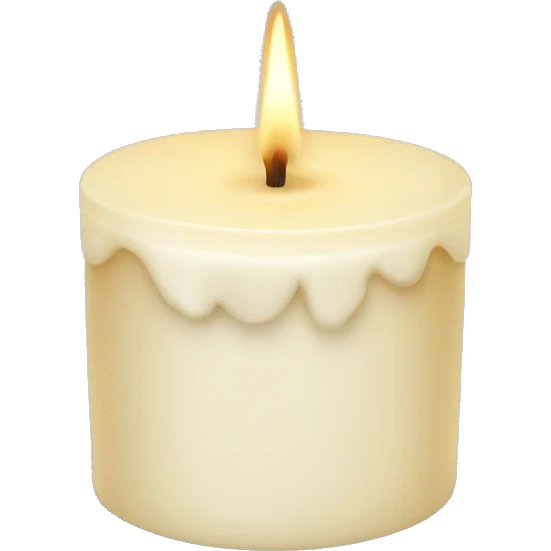 Vanila candle emoji