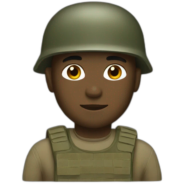 Soldier emoji