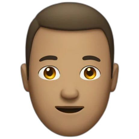 Faceless man emoji
