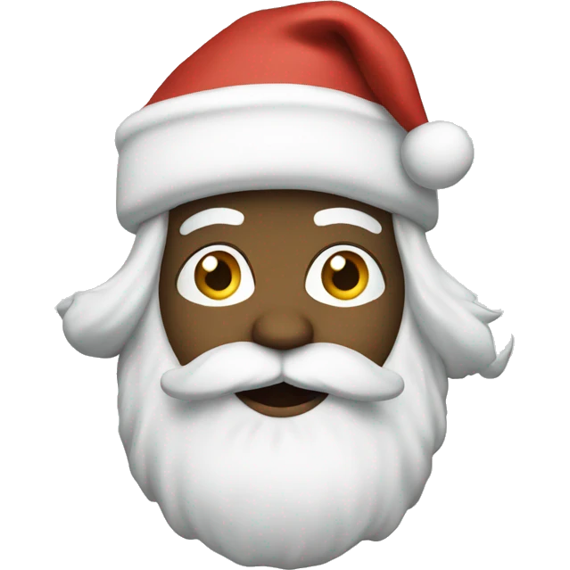 White Santa emoji