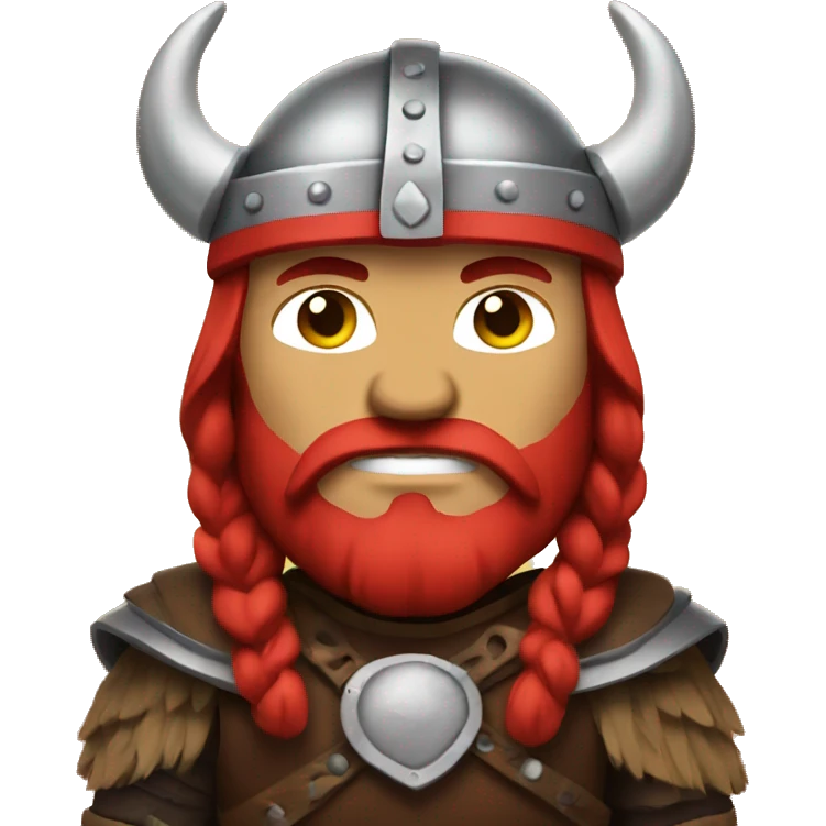 Red Viking emoji