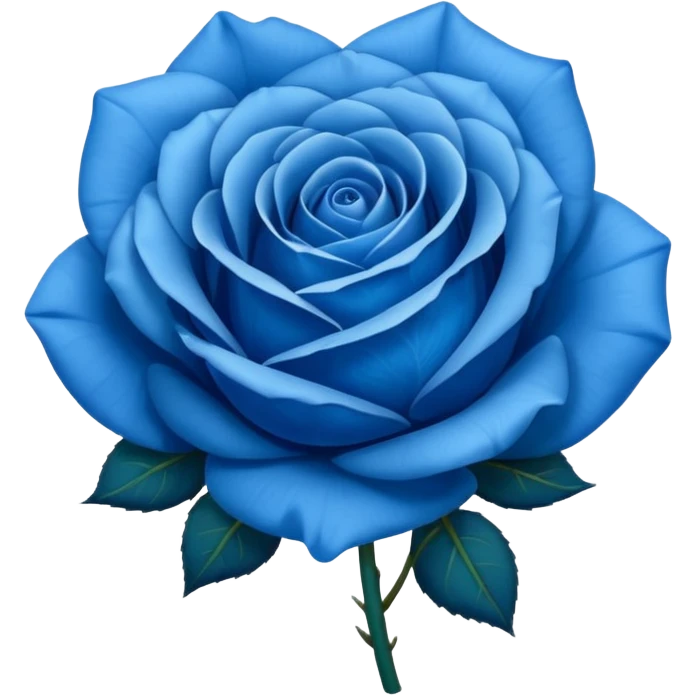 Blue Rose emoji