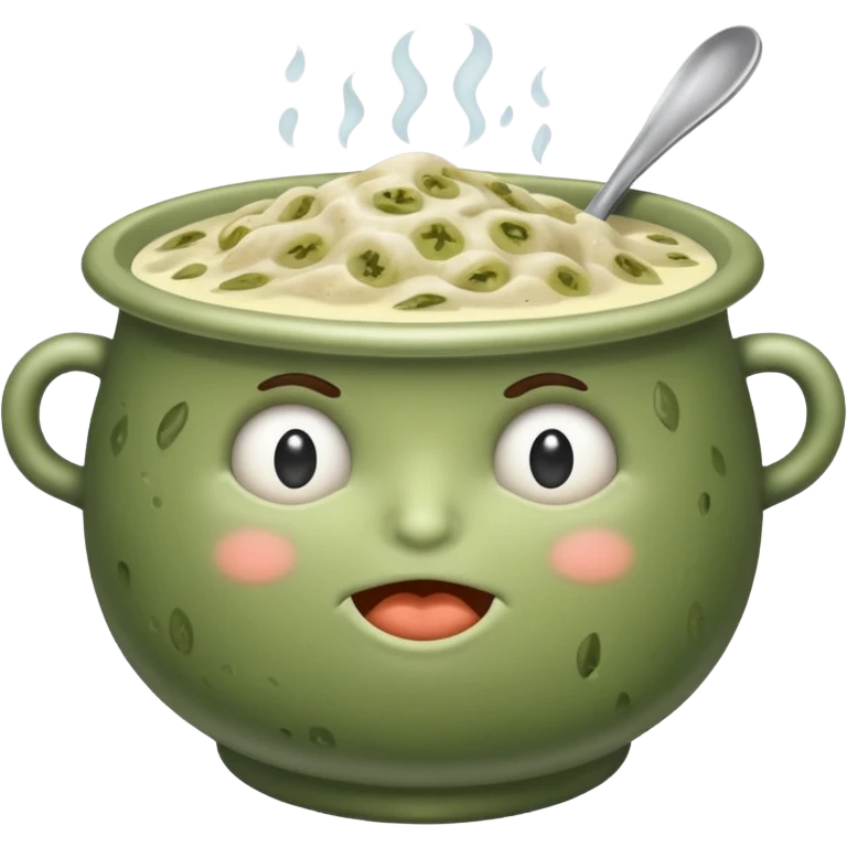 smelly rotten porridge, no face emoji