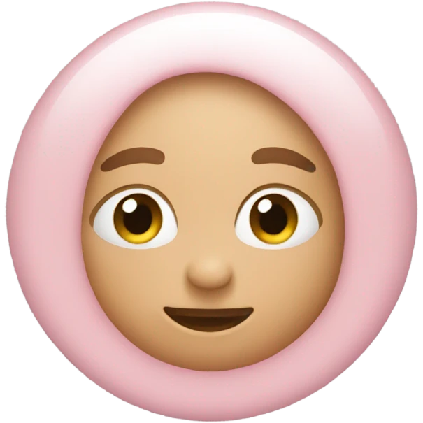 bubble pink emoji