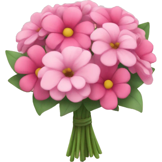 pink bouquet emoji