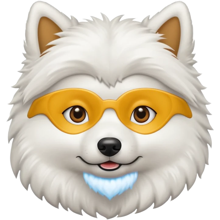 American Eskimo dog emoji