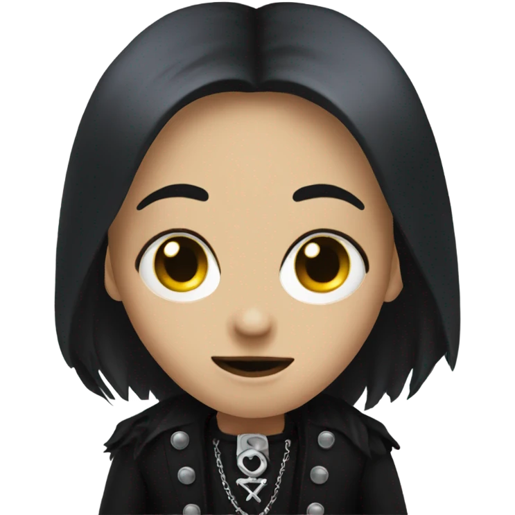 Goth emoji