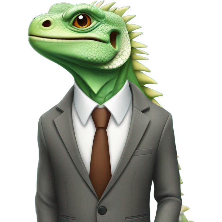 capitalist-iguana emoji