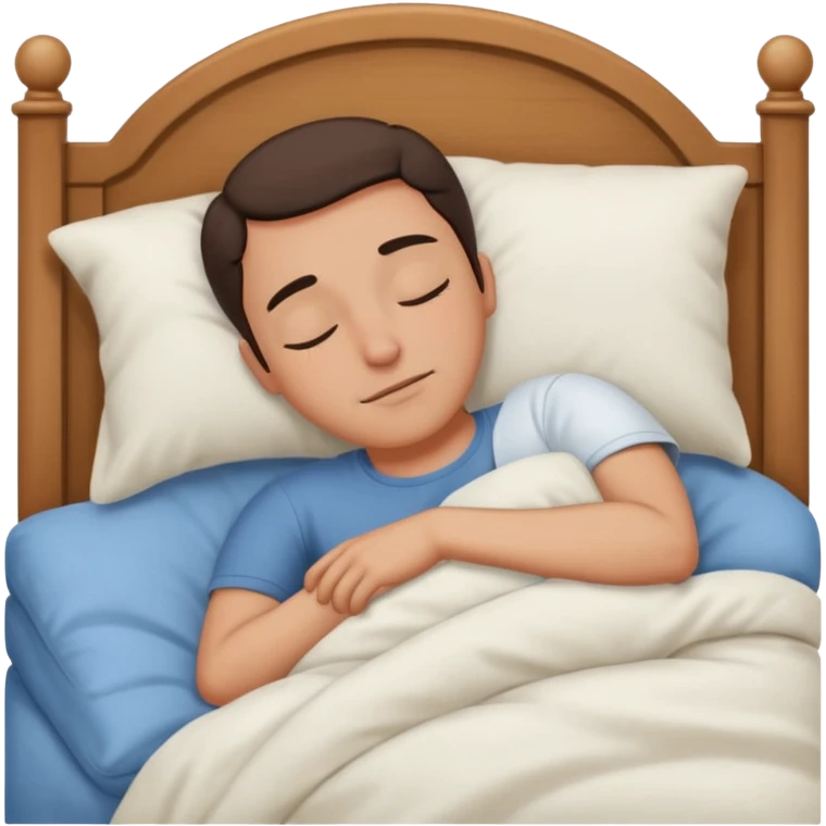 men sleeping in med emoji