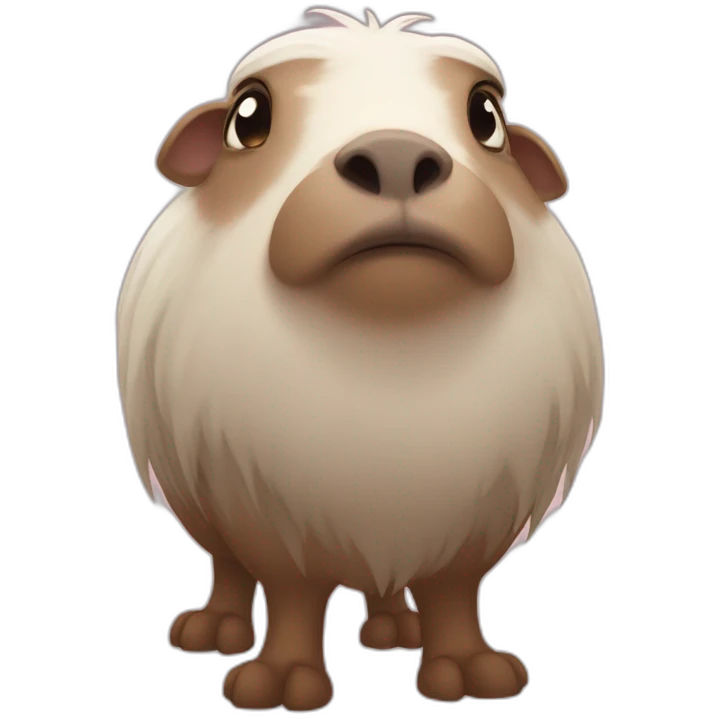 unhappy capy emoji