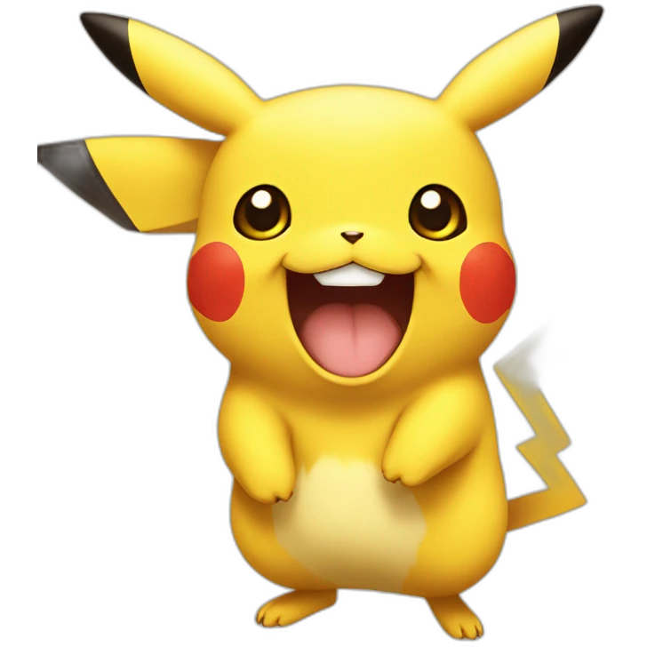 pikachu smile emoji