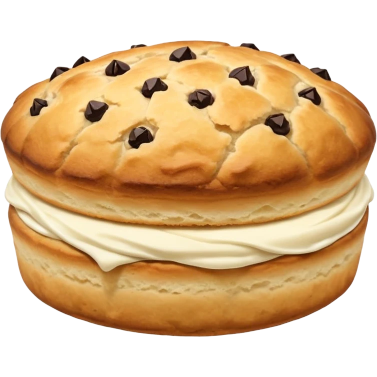 just one scone, no layers in the middle emoji