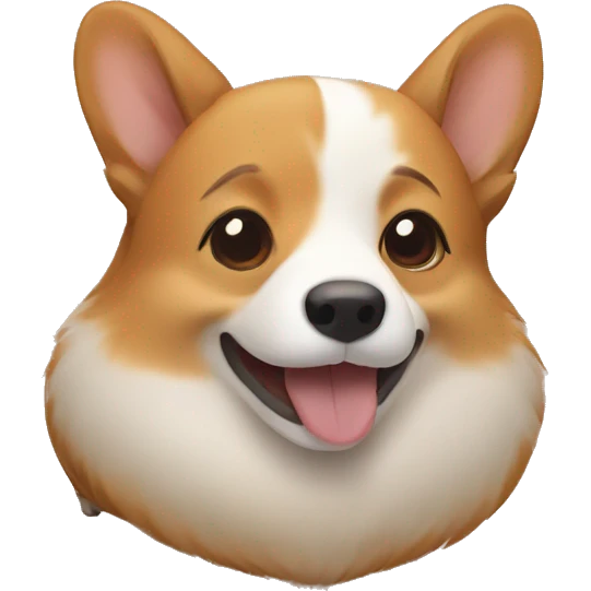 Corgi with capybara emoji