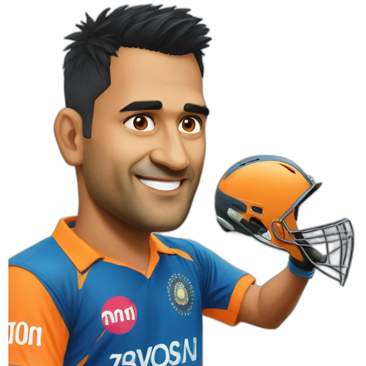 MS Dhoni emoji