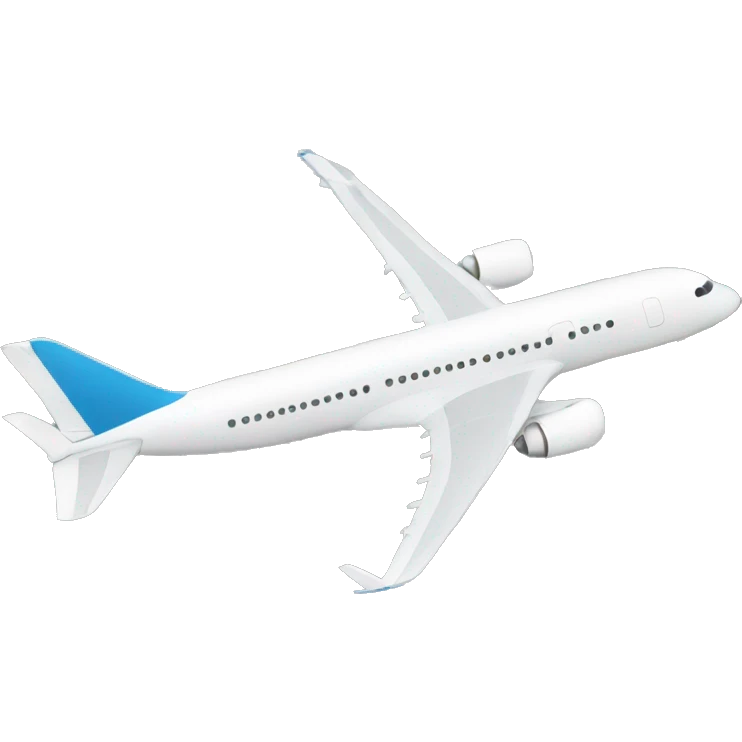 Plane and two buildings emoji