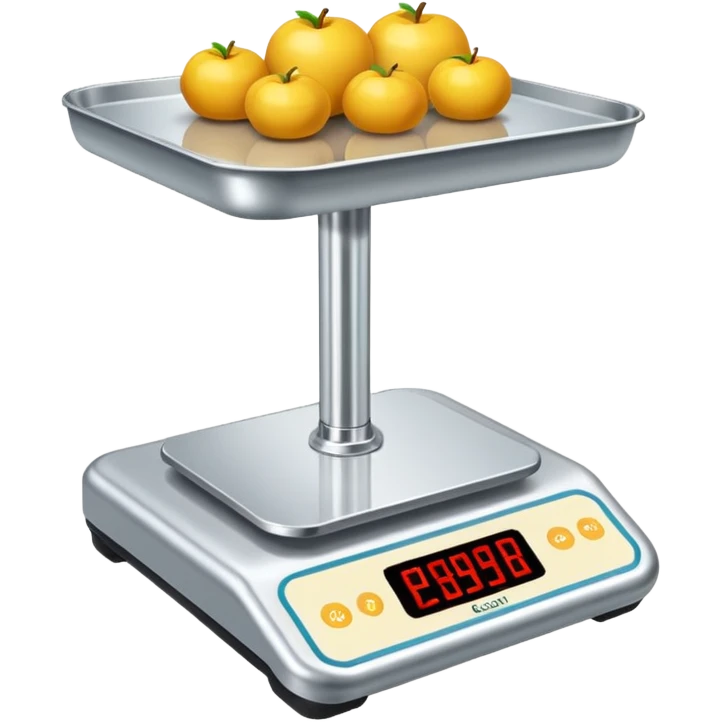 Market Scale Weight emoji