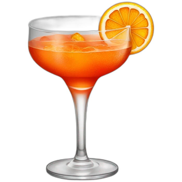 aperol cocktail  emoji
