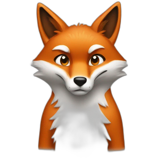 thumbs down fox  emoji