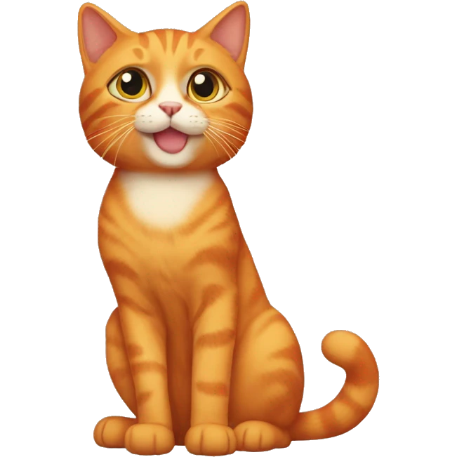 Orange cat marsey emoji