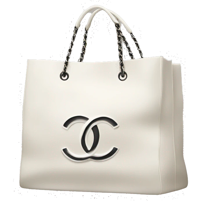 Chanel shopping bag  emoji