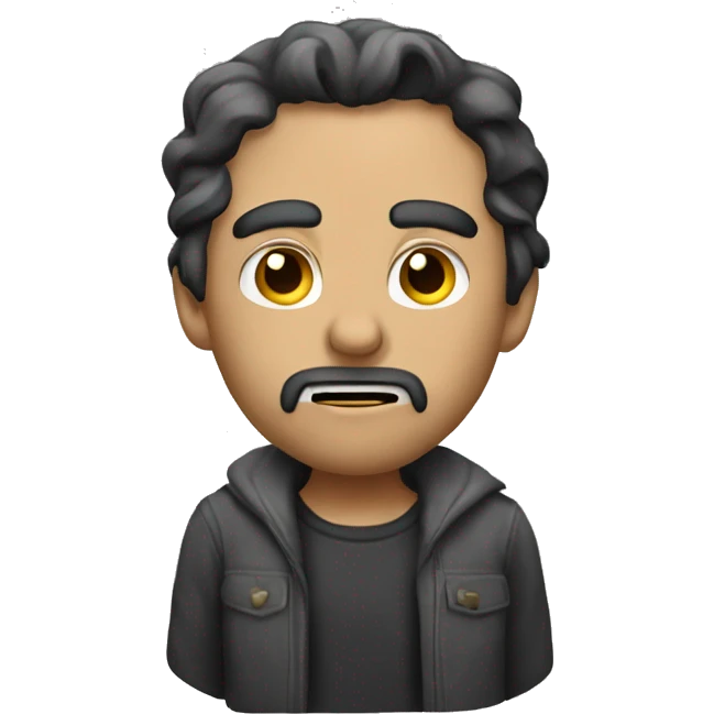 Miedo y sorprendido  emoji