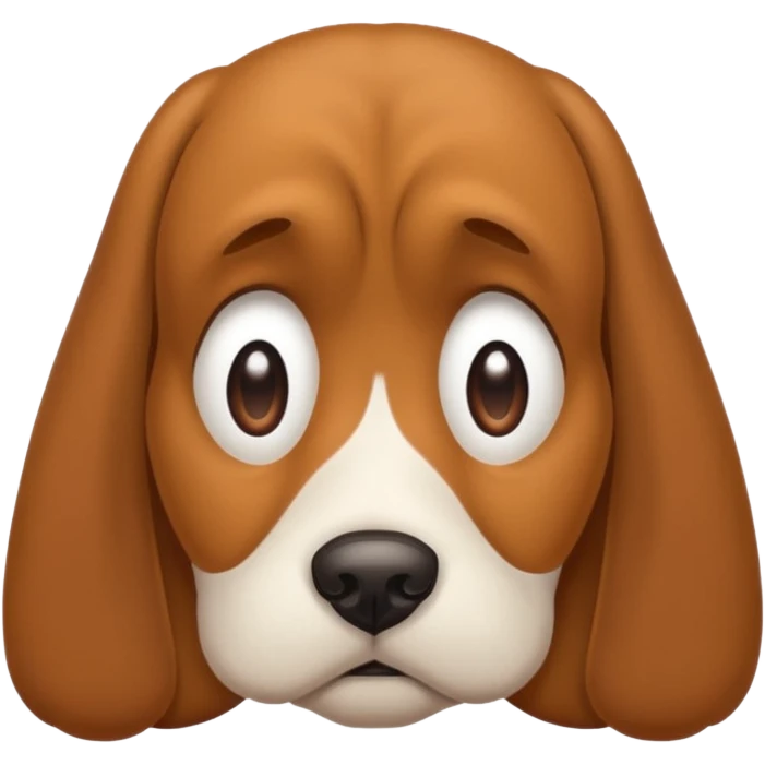 sad dog emoji emoji