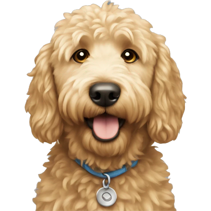 Golden doodle emoji