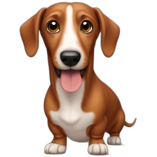Sausage dog  emoji