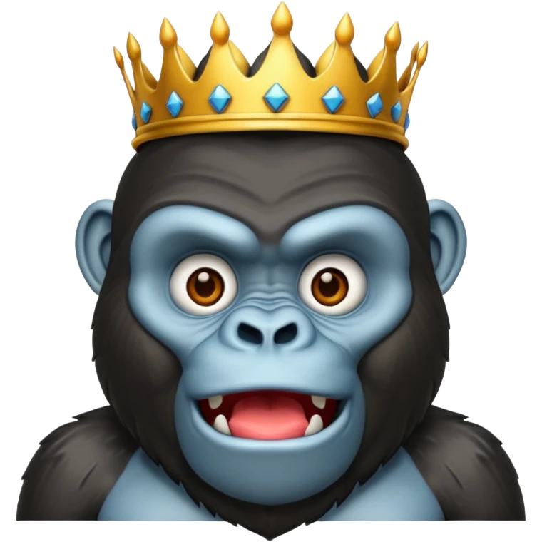 king gorilla emoji